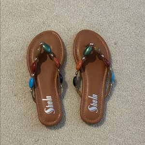 Brand new shein flip flops